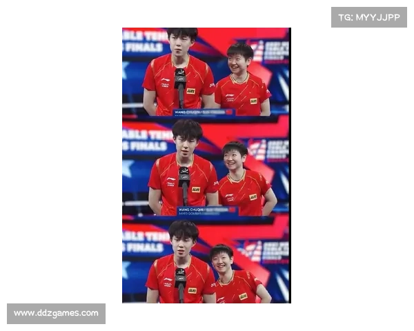 孙颖莎王楚钦混双搭档出战，世乒联大满贯赛冲击冠军